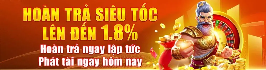 Vòng quay miễn phí nổ hũ